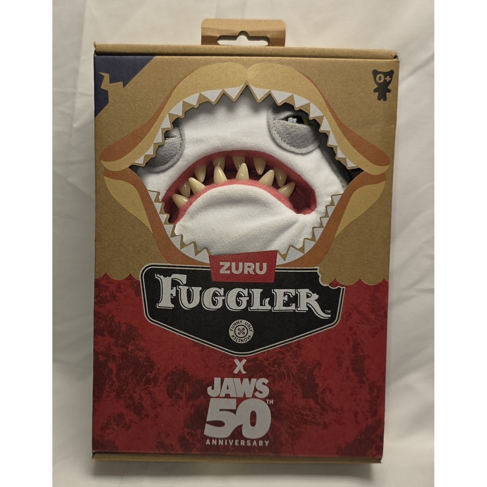 Zuru FUGGLER 50th Anniversary Jaws Shark NEW Collectible Funny Ugly Monster